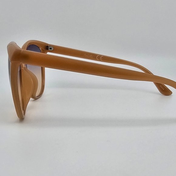 *SOLD* Nanette Lepore NN269 Nude Frame Blue Peach Fade Lens Sunglasses w Case - Picture 4 of 16